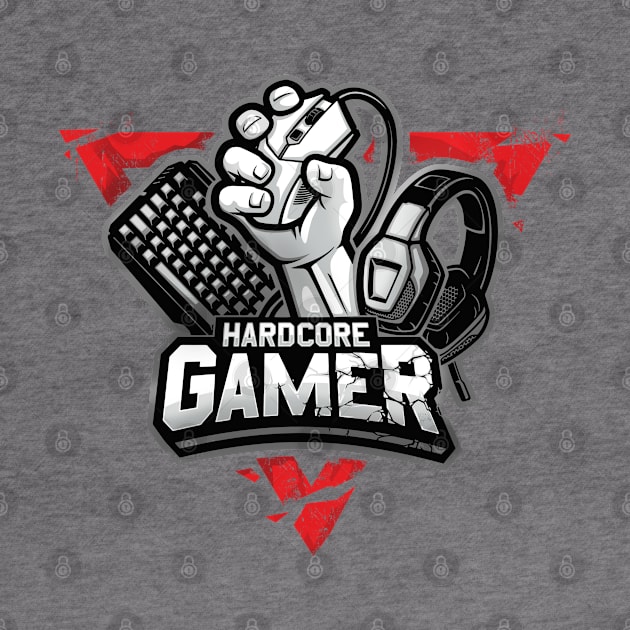 Hardcore Gamer by raxarts